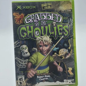 Grabbed By The Ghoulies Microsoft Xbox Videospiel Hülle Disc Horror Action Retro - Bild 1 von 3