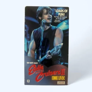 Eddie and the Cruisers II: Eddie Lives! VHS Tape 1989/1990 - Picture 1 of 2