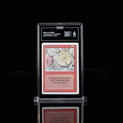 Wheel of Fortune Revised Edition Regular TAG Graded 6, TAG Score: 606 - Image 1 of 2