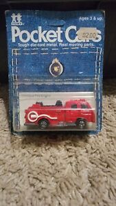 1982 Tomy Pocket Cars Chemical Fire Engine