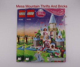 LEGO® Disney Princess 41055 Cinderellas Romantic Castle Instruction Manuals Only