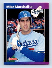 1989 Donruss Mike Marshall Los Angeles Dodgers #110