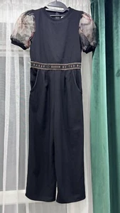 New Ted Baker Girls Black Jumpsuit Party Wedding Birthday 10 years - Picture 1 of 4