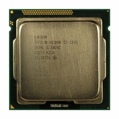 Intel Xeon E3-1245 3.30 GHz SR00L 4 Cores 8 95 W Threads LGA1155 CPU Processor - Image 1 of 3