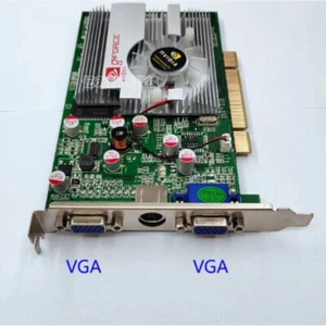 FX 5500 FX5500 256 NEW GeForce MB PCI 3D Video Card Graphics 2048x1536 - Picture 1 of 3