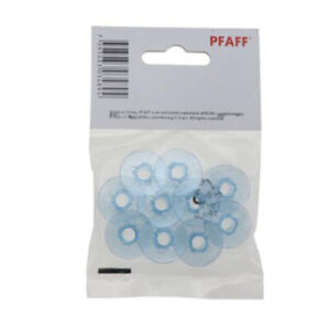 Pfaff Blue Plastic Bobbins 10 pcs #820779096 #93-040970-45
