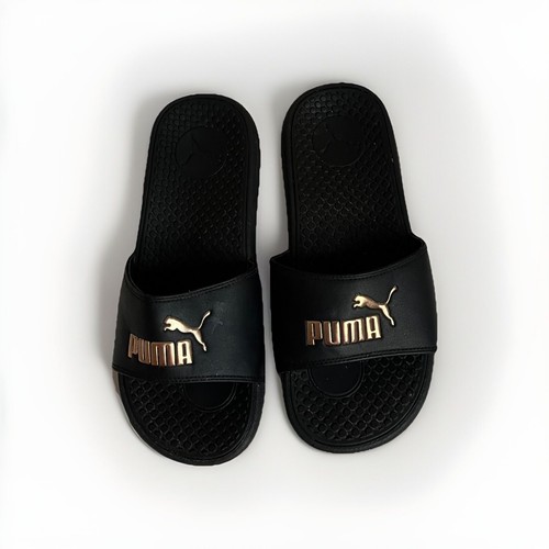 PUMA Sandalo da donna Cool Cat Slide Puma nero oro rosa US 8