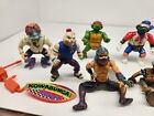 Teenage Mutant Ninja Turtles Lot Action Figures + Various Accessories