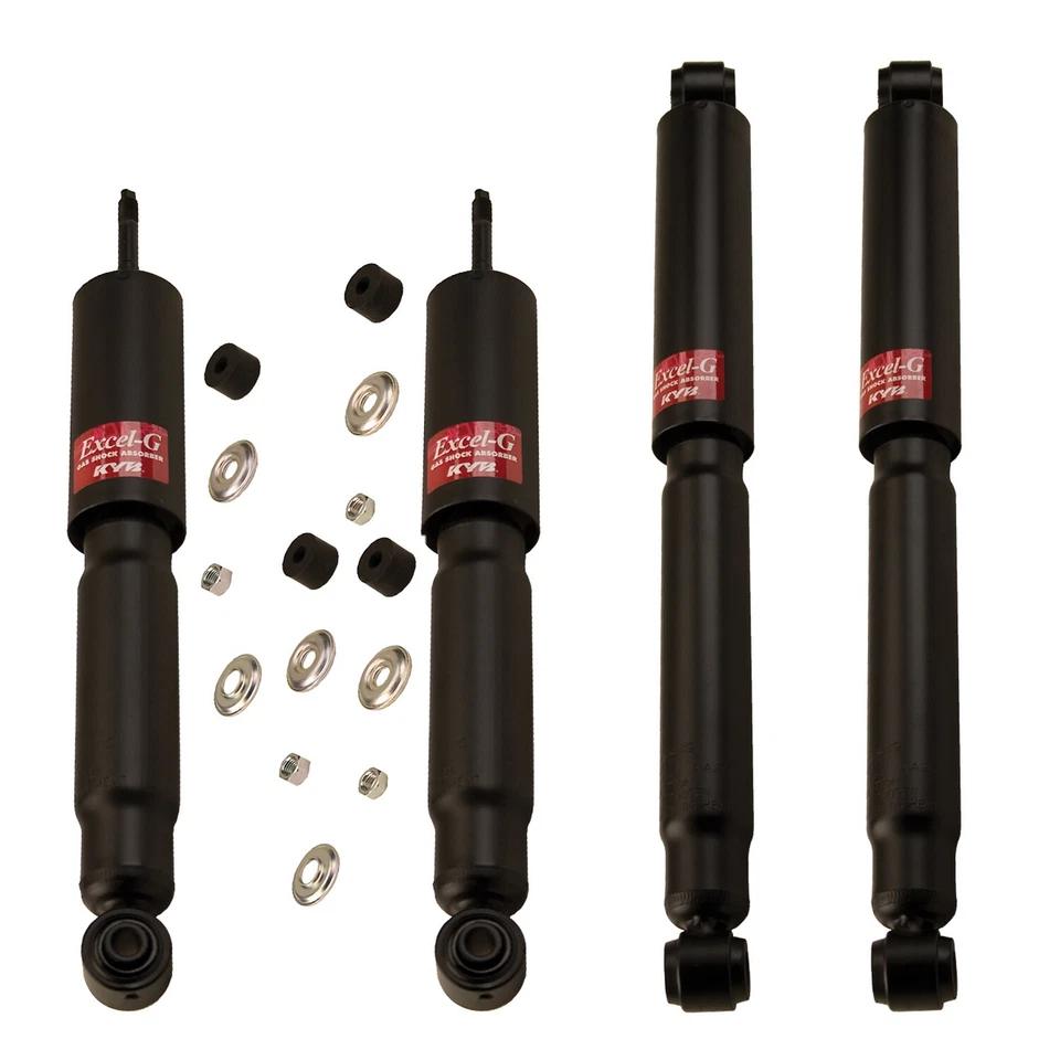 KYB Excel-G Front and Rear Suspension Shock Absorber Kit For Isuzu Pickup RWD - Изображение 1 из 1