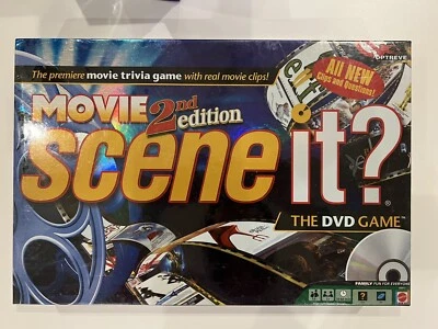 Scene It? Movie 2nd Edition Premier Trivia DVD Board Game BRAND NEW SEALED - Image 1 of 2