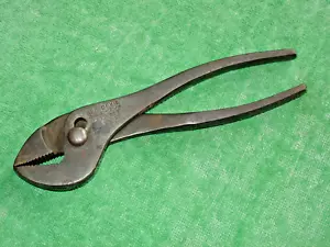 VINTAGE RED DEVIL No.444 GIANT GRIP SLIP JOINT PLIERS 7-1/2" MADE IN USA - Picture 1 of 5