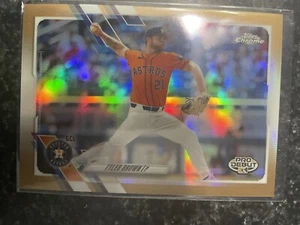 2021 Topps Pro Debut Chrome Gold Refractor #d /50 Tyler Brown #PDC-73 GCL Astros - Picture 1 of 1
