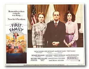 " First Family " Original 11x14 Authentic Lobby Card 1980 Poster Newhart Kahn - Bild 1 von 1
