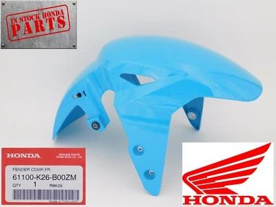 Guardabarros delantero Honda Grom 125 Spléndido azul 2019 2020 61100-K26-B00ZM OEM Foto 1 de 4