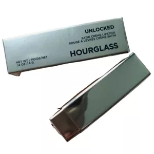 Hourglass Cosmetics Unlocked Satin Creme Lipstick in Lava 322 Full Size 0.14oz - Picture 1 of 2