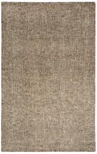 8x11 Rizzy Rugs Brown Solid Tufted Wool Mosaic Area Rug TAL105 - Aprx 8' x 11' - Picture 1 of 2