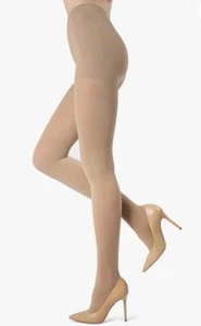 Nuevo Pantimedias Transparentes Casi Desnudas Beige 1X-2X 5-5£6 165-185 libras Lote Antiguo Stock - Imagen 1 de 8