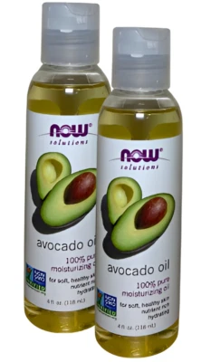 Paquete de 2 aceites de aguacate virgen extra orgánico 4 oz - hidratante para piel y cabello Foto 1 de 3