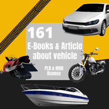 161 E-Book´s & Artikel zu Fahrzeuge, in Englisch mit PLR u. MRR Lizenz
