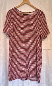 La Redoute VGC women's multicoloured short dress/ tunic short sleeves size 14 - Picture 1 of 3