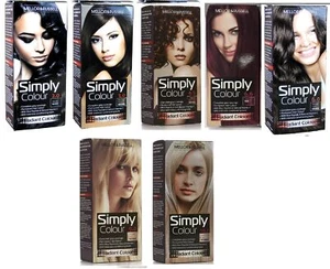 3 x Mellor & Russell Simply Colour Permanent Hair Colour - Choose Shade