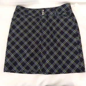 FJ Joy Fit Skort marineblau Golfrock kurz Set Taschen Damengröße 8/Pickleball - Bild 1 von 4