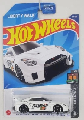 风火轮 Liberty Walk LB-Silhouette Works GT 日产 35GT-R 白色 NOC — 第 1/4 张图片