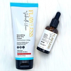FLAWLESS Duo Set - Blow Dry Cream + Restoring Exotic Oil - FULL SIZE - Brand NEW - Picture 1 of 3