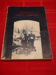 Letra de música de prensa de The Book of Navy Songs 1978 Trident Society Naval Institute - Imagen 1 de 11
