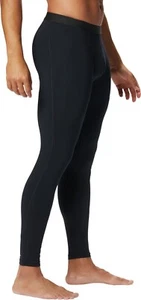 Columbia MIDWEIGHT STRETCH Pantalone Baselayer Uomo 2X Nero Omni Termico NUOVO - Foto 1 di 12