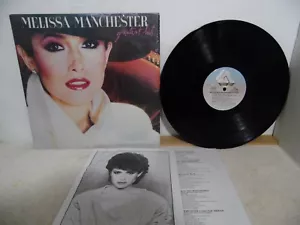 Melissa Manchester - "Greatest Hits" - LP Album - Imagen 1 de 2
