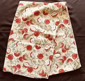 Anchor Home Products Vintage 60” X 100”Tablecloth APPLES Made In USA - Picture 1 of 6