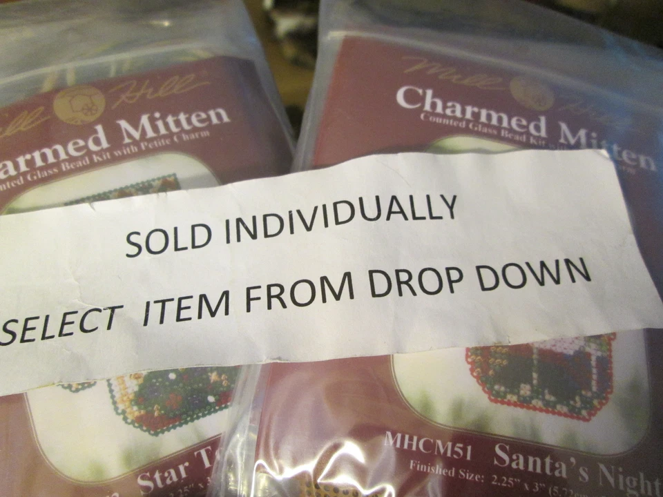 Mill Hill Halloween/Holiday Cross Stitch Perforated Paper KIT-Your Choice - Image 1 of 1