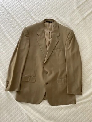 Abrigo Blazer Deportivo Vintage Burberrys Para Hombre Traje Tostado Chaqueta Super 100s (con Medidas) Foto 1 de 4