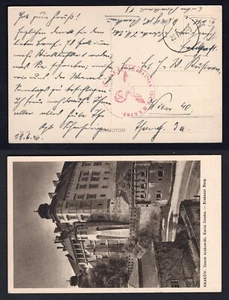 GERMANY GG Occupation of POLAND 1940 Censored Postcard from Krakow to Austria - Picture 1 of 3