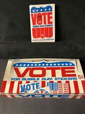 Vintage  1972 Donruss Vote Wax Pack - Unopened