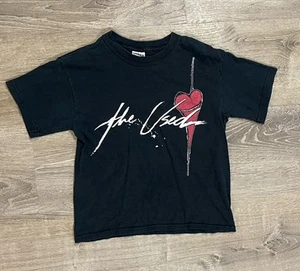 T-shirt vintage The Used In Love and Death ragazzo taglia media M Y2K Screamo emo - Foto 1 di 9