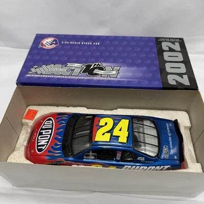 Action 1/24 Jeff Gordon #24 DuPont 10º Aniversário 2002 Monte Carlo 1/7008 - Imagem 1 de 4
