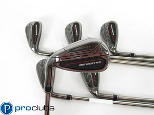 Nice! LEFT HANDED LADIES CALLAWAY '23 BIG BERTHA IRONS 6-PW,AW GRAPHITE WOMEN'S - Picture 1 of 7