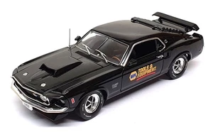 Crown Premiums 1/24 Scale 69MUST01 - 1969 Ford Mustang Boss 429 (NAPA) Black - Picture 1 of 5