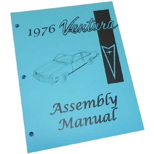 Factory Assembly Manual Repair Rebuild High Quality 1976 Pontiac Ventura - Picture 1 of 9