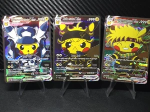 Carta Pikachu Asta, JoeStar, Pokemon ultraistinto simpatico cosplay Doujin ACG HOLO - Foto 1 di 5
