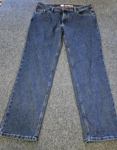 Pantalones de mezclilla forrados térmicos calce relajado azul Temp-iQ Dickies para mujer ropa de trabajo - Imagen 1 de 11