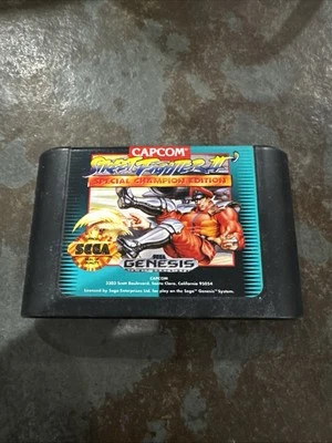 Street Fighter II 2 Special Champion Edition (Sega Genesis, 1993) Cartridge Only - Image 1 of 2