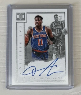 2017-18 Panini Impeccable - Indelible Ink Frank Ntilikina RC Holo Silver /99 🔥  - Image 1 of 2