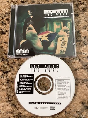 ICE CUBE - DEATH CERTIFICATE (CD) LIKE NEW. 21 TRACKS. - Image 1 of 2