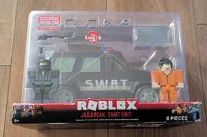 Roblox Action Collection Jailbreak Swat Unit - (2019) geöffnet, unbenutzt, getragene Box - Bild 1 von 10