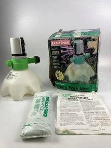 Craftsman Quiet Feed Rotary Sprinkler 71-79219 Original Box & Instructions Sheet - Picture 1 of 9