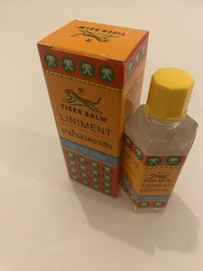 Tiger Balm Liniment Oil 28ml Temporary Relief from Muscular Aches - Picture 1 of 3