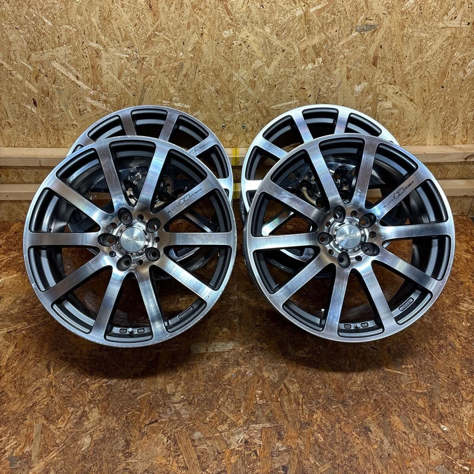 RARE MUGEN 18inch Wheels 7.5J +55 5x114.3 — Fits Honda Civic and Others - Image 1 of 4